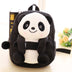 Cartoon panda plush children's school bag - Minihomy