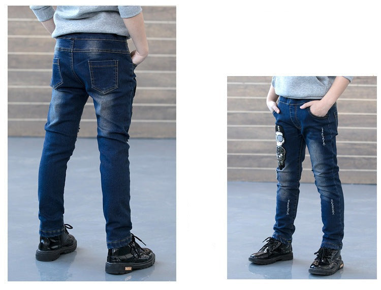 Boy jeans trousers for kids - Minihomy