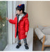 Children's Down Outerwear Winter Clothes Teen Boys Girls Cotton-Padded Parka Coats - Minihomy