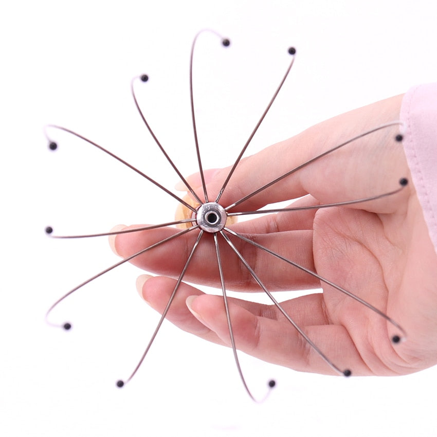 Hair Hair Raising Octopus Scalp Massager Massage Claw Manual Massager Head Massager  Grasper - Minihomy