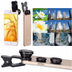 Mobile phone universal lens 12 times telescope wide angle macro fisheye selfie stick - Minihomy