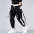 Classic Streetwear Casual Men Ribbons Harem Jogging Pants - Minihomy