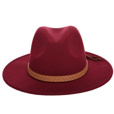 Woolen Jazz Female Top Hat