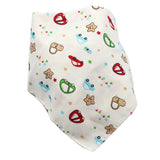 Baby Bibs Waterproof Triangle Cotton Cartoon Child Baberos Bandana Bibs