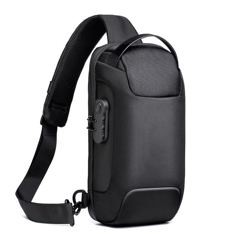 Men  Chest Bag Messenger Bag Anti-theft Shoulder Bags Chest Bag Pack For Male - Minihomy