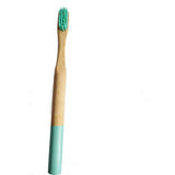 Natural round handle bamboo toothbrush