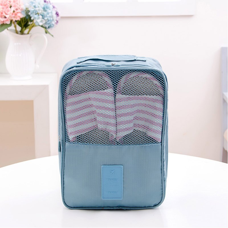 Travel shoe storage bag