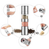 Multi-Layers Stainless Steel Pepper Mill Shaker Salt and Peper Grinder - Minihomy