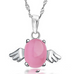 High Quality Cat's Eye Angel Egg Pendant Valentine's Day Hypoallergenic Jewelry - Minihomy