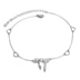 Bow Anklet Sterling Silver Anklet for Women Gifts for Women Girls