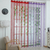 Flashing Silver Thread Curtain 1x2 Meters for High Door - Minihomy