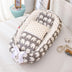 Cotton Breathable Folding Removable And Washable Crib - Minihomy