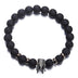 Fashion Lava Natural Stone Beads Bracelet For Women Men Man Crystal Crown Hand Bracelets Jewelry Mens Accessories - Minihomy