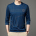 Men's Round Neck Long Sleeve T-Shirt - Minihomy