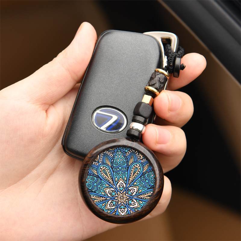 Car Key Pendant Women's High-end Rope Chain