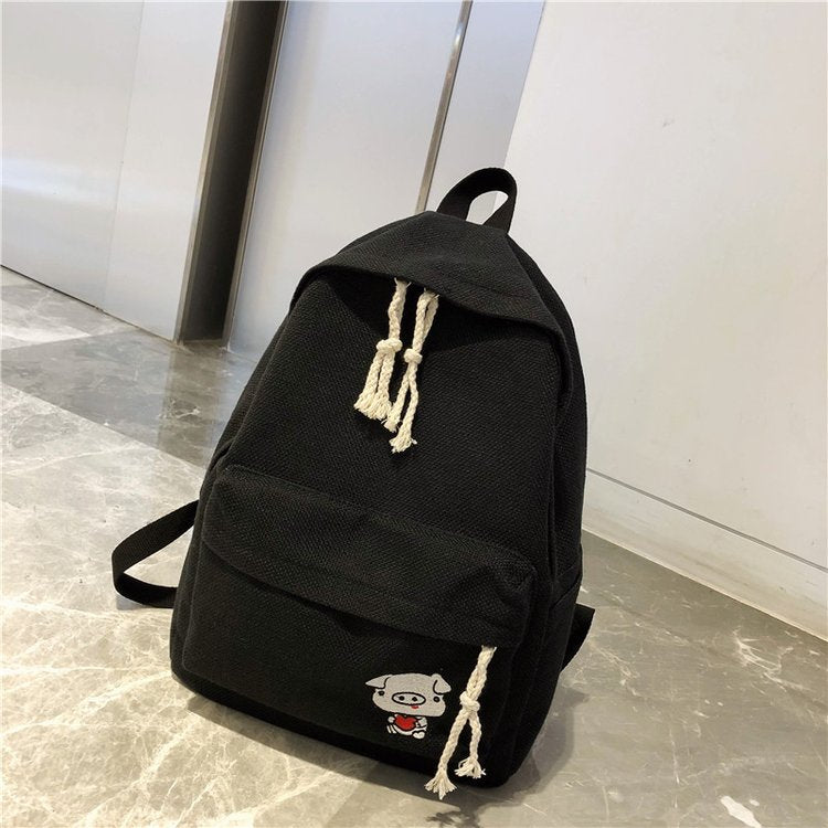 Joker Simple Solid Color Backpack