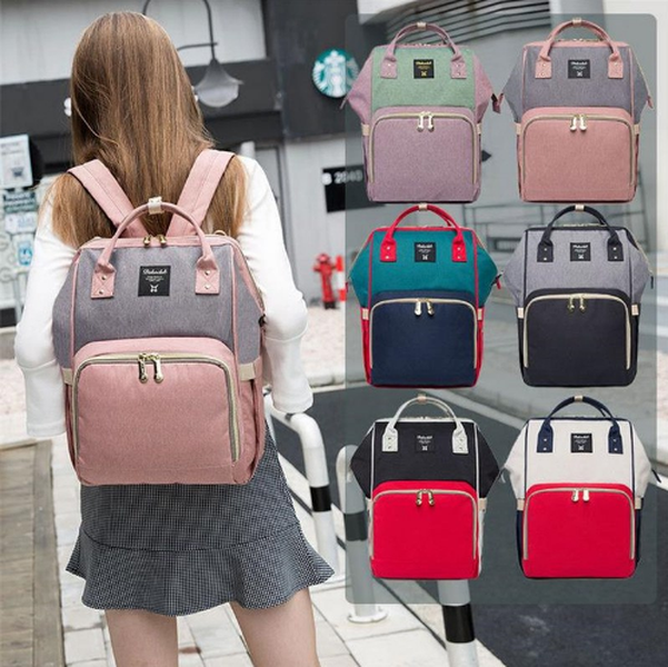 Mummy bag multi-function large capacity maternal and child package pregnant women bag mother backpack - Minihomy