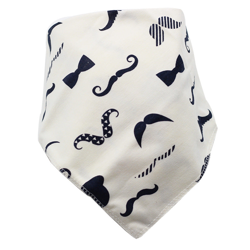 Baby Bibs Waterproof Triangle Cotton Cartoon Child Baberos Bandana Bibs