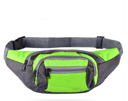 Sports multi-function waterproof pockets unisex chest bag