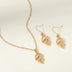 Natural pearl shell starfish set chain - Minihomy