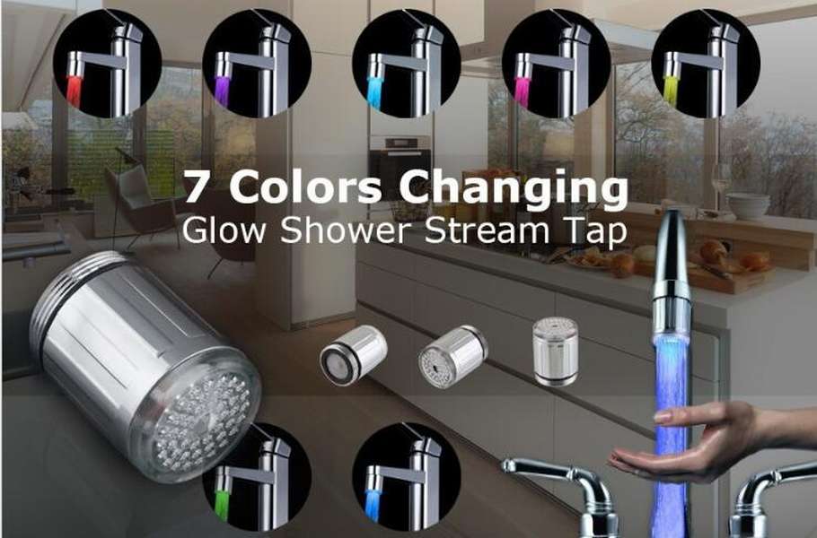 Creative Kitchen Bathroom Light-Up LED Faucet - Minihomy