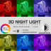 Acrylic 3D night light - Minihomy