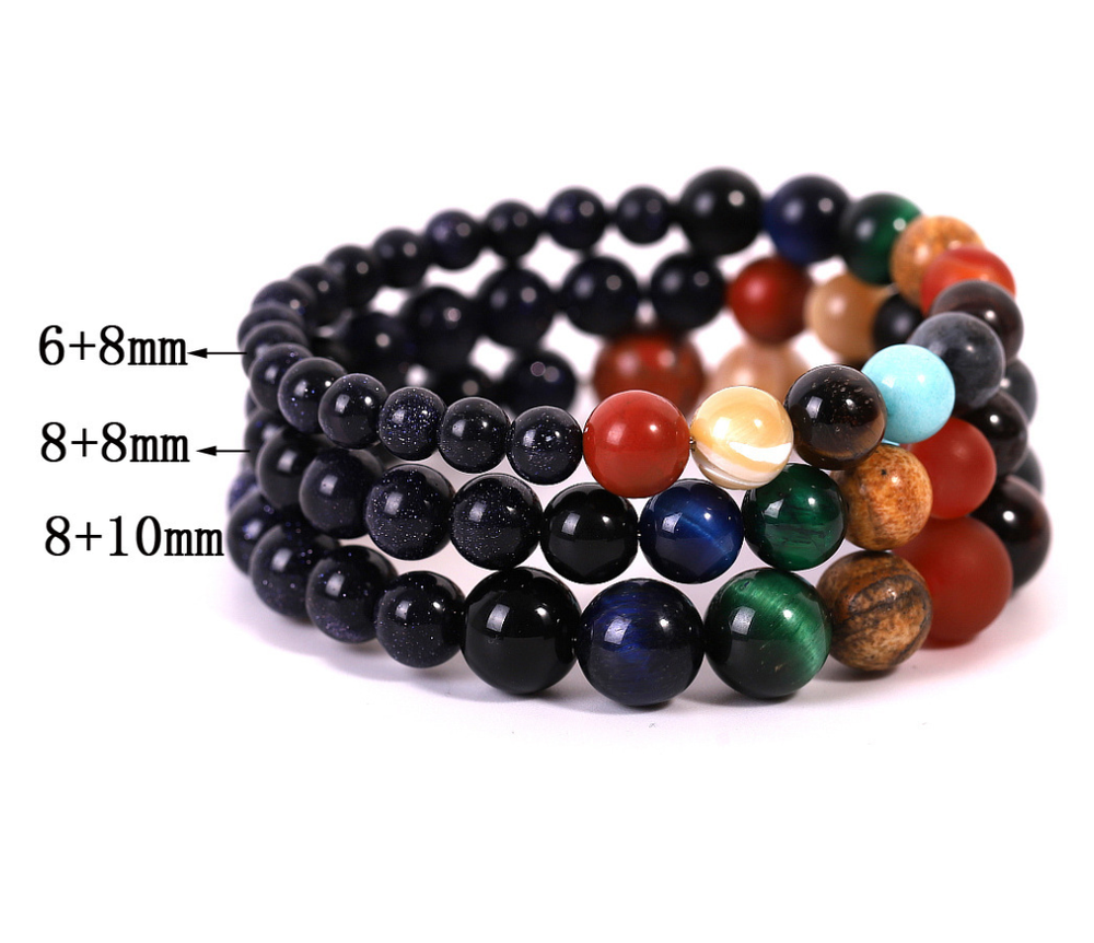 Galaxy Guardian Star Eight Planetary Bracelets - Minihomy