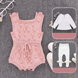 Newborn Knitted Clothes Spring Autumn Toddler Baby Girl Rompers