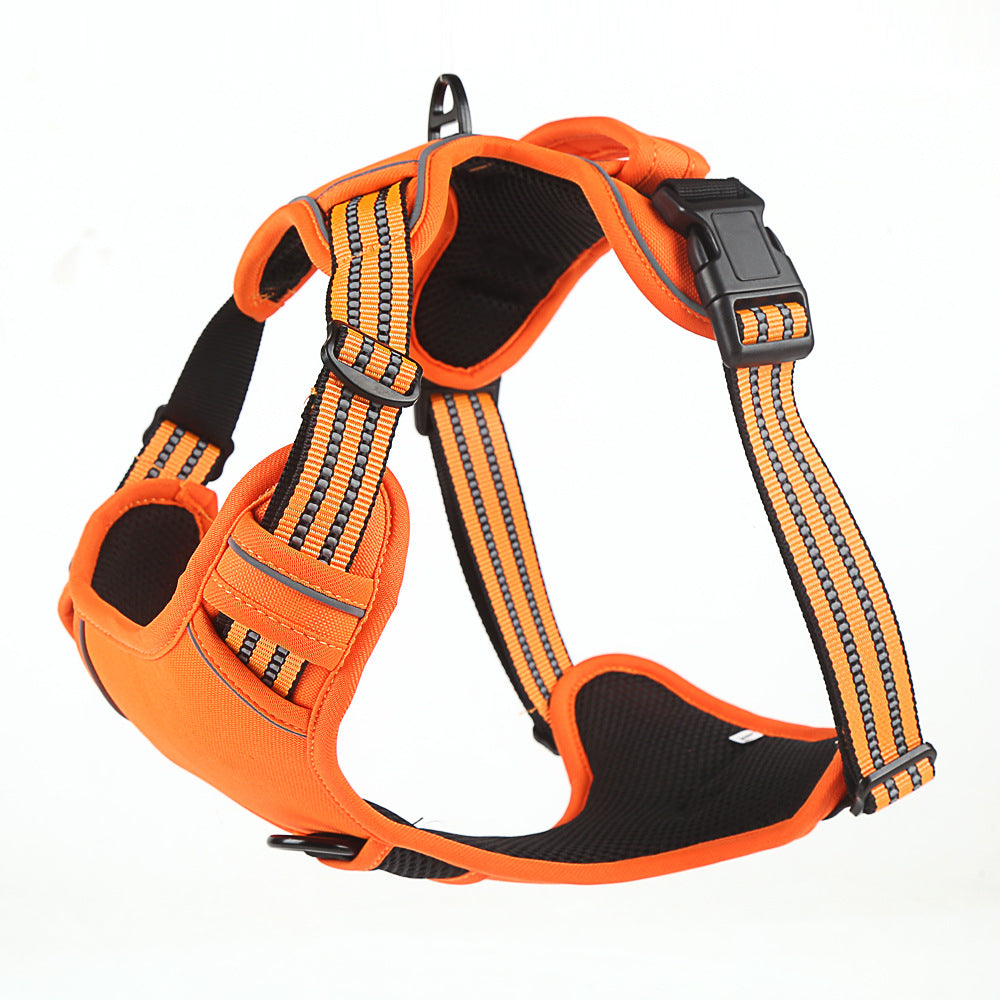 Dog Harness No Pull Breathable Reflective Pet Harness Vest - Minihomy