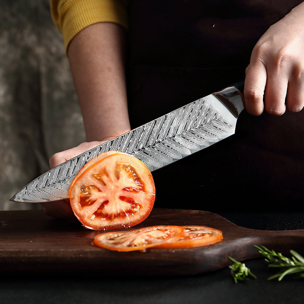 Kitchen Stainless Steel Damascus Knife Set - Minihomy