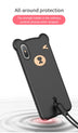 Bear Silicone Case Compatible With Mobile Phone Cases