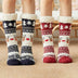 Christmas socks female autumn and winter tube floor socks - Minihomy