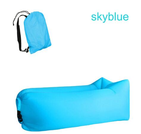 Outdoor Air Sofa Fast Inflatable Laybag Folding Sleeping Bag