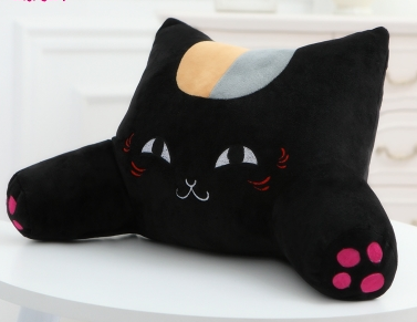 Cat pillow cushion bed back cushion cute waist cushion office sofa pillow lumbar cushion car pillow - Minihomy