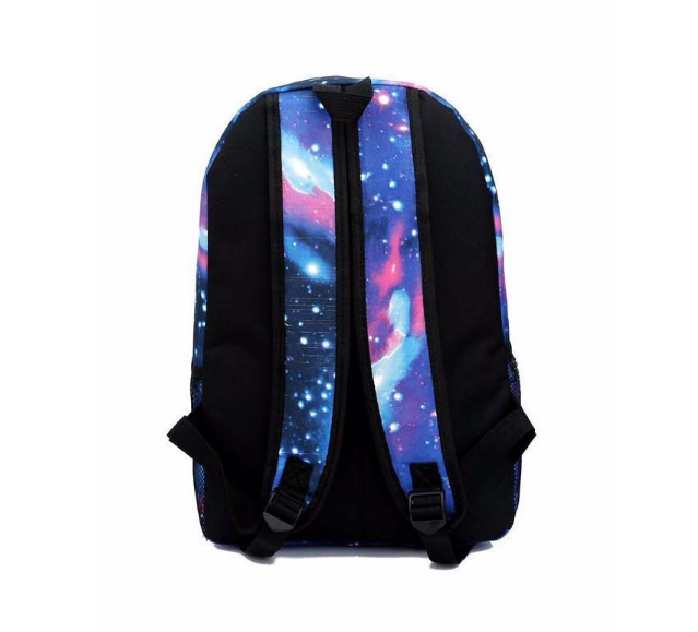 Galaxy Stars Universe Space School Book Shoulder bag printing backpack travel backpacks - Minihomy