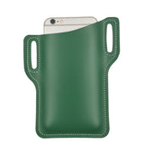 Cellphone Loop Holster Case Belt Waist Bag Props PU Leather Purse Phone Wallet