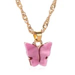 Clavicle Chain Alloy Butterfly Necklace - Minihomy