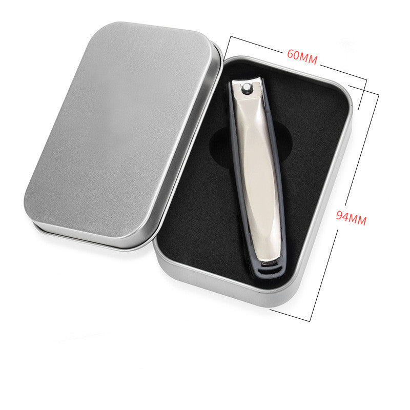 Stainless steel nail clipper