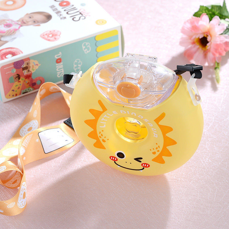 Straw portable donut cup