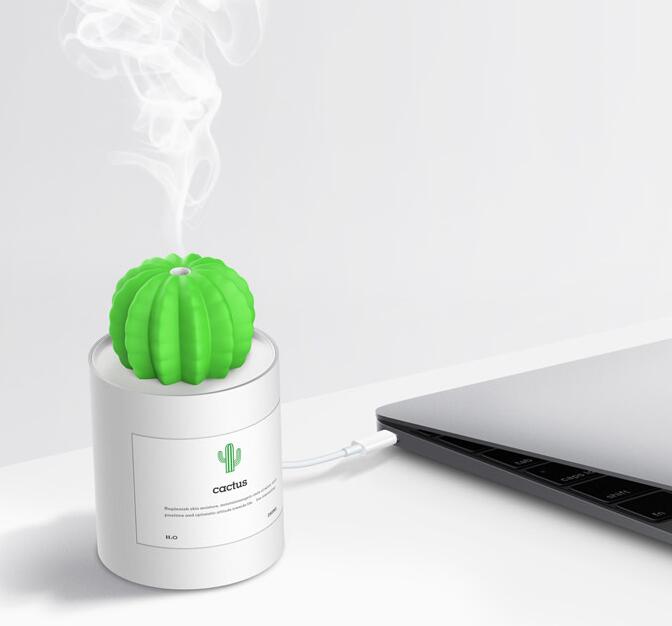 Luminous Cactus Ball Humidifier - Minihomy