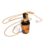 Perfume bottle crystal pendant necklace - Minihomy