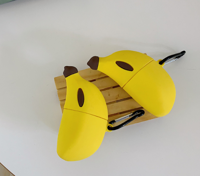 Lovely banana airpods Pro protective silicone - Minihomy