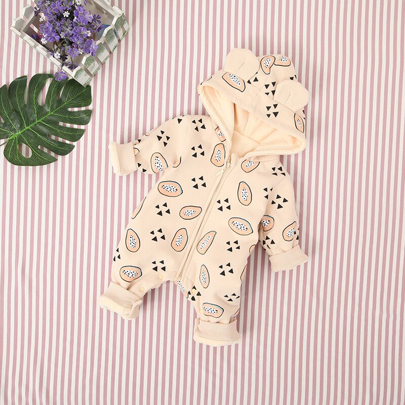 New Baby Romper hoodie Infant Jumpsuit Clothes