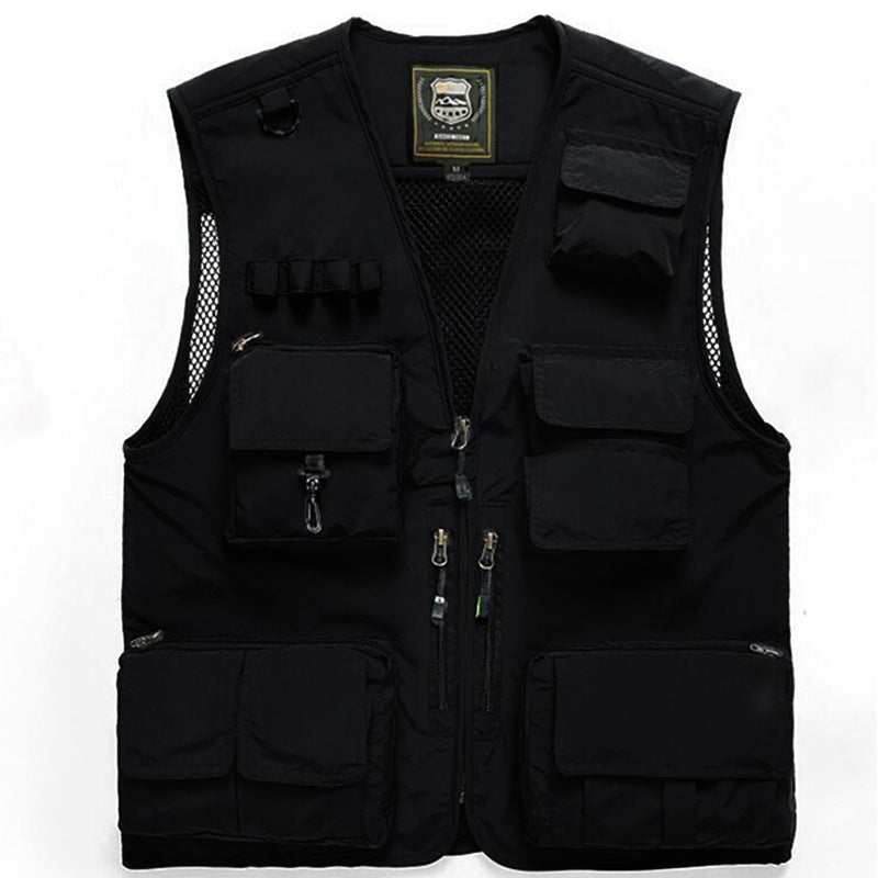 Multi-pocket fishing vest