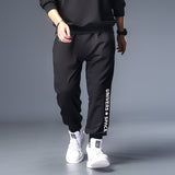 Plus Size Black Cargo Pants For Men Overalls Mens Streetwear Hip Hop Sweatpants Joggers - Minihomy