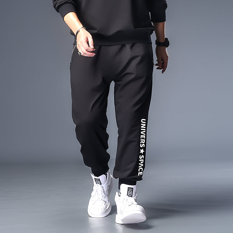 Plus Size Black Cargo Pants For Men Overalls Mens Streetwear Hip Hop Sweatpants Joggers