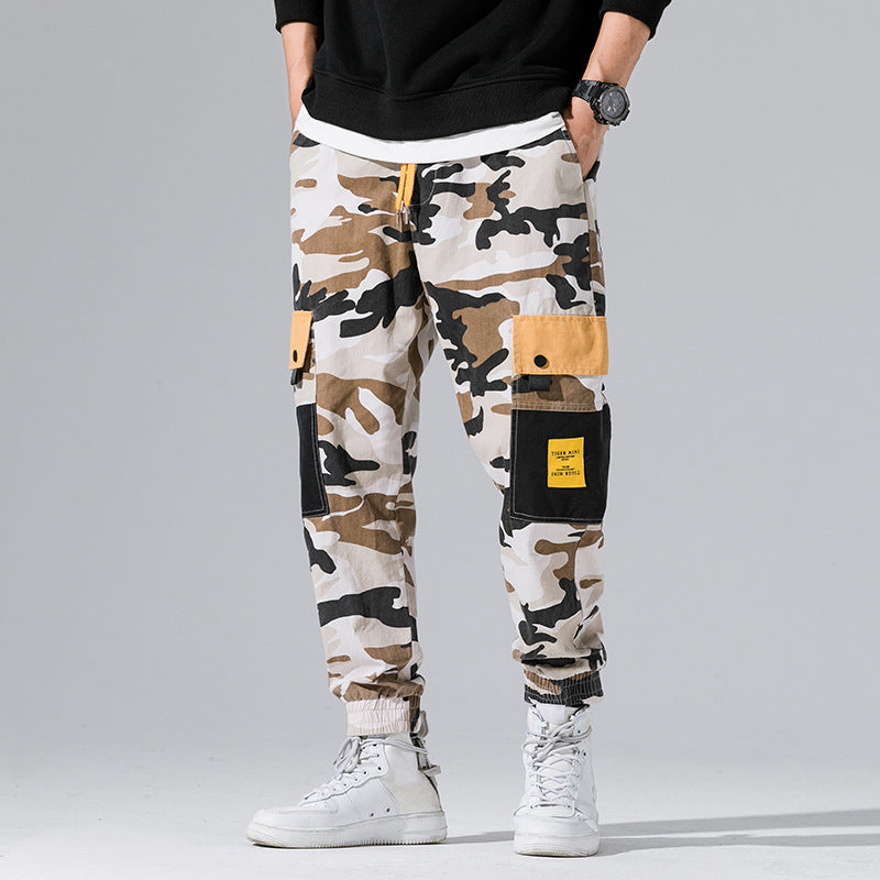 Multi-Pocket Hip Hop Cargo Pants - Minihomy