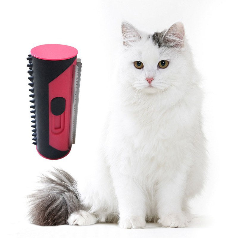 Pet Dog Hair Comb Lint Roller Dog Cat Puppy Cleaning Brush Cats Hair Sofa Carpet Cleaner Brushes Pet Supplies Comb - Minihomy