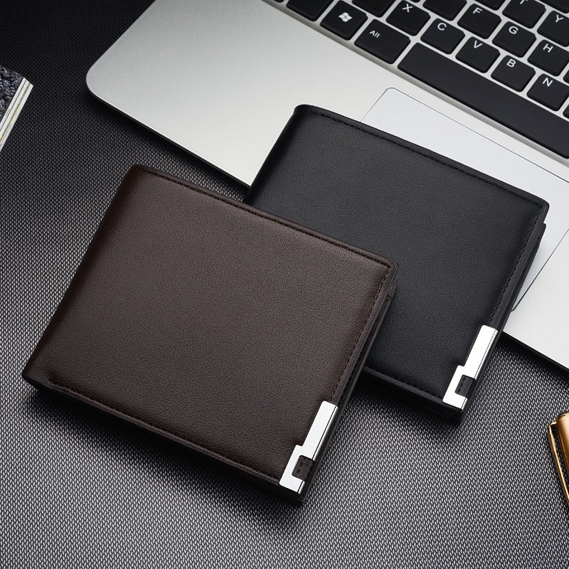 Men's wallets men's business Money Wallet Business Card Case - Minihomy