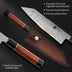 Western style professional chef cooking knife